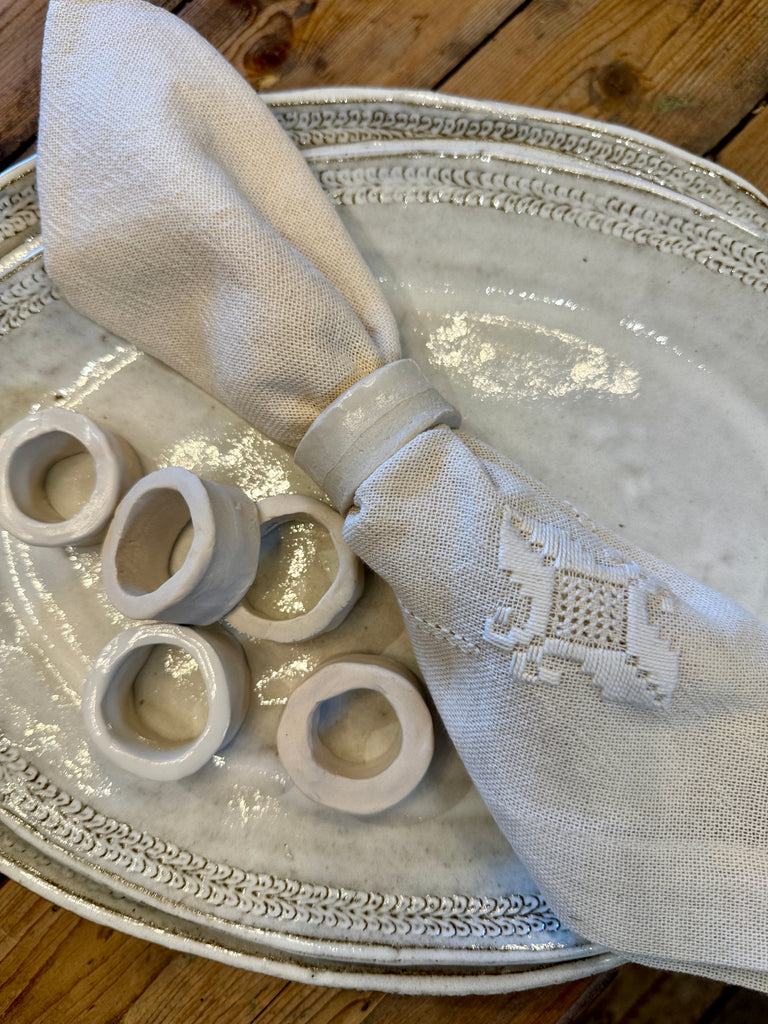 Handmade Ceramic Napkin Ring