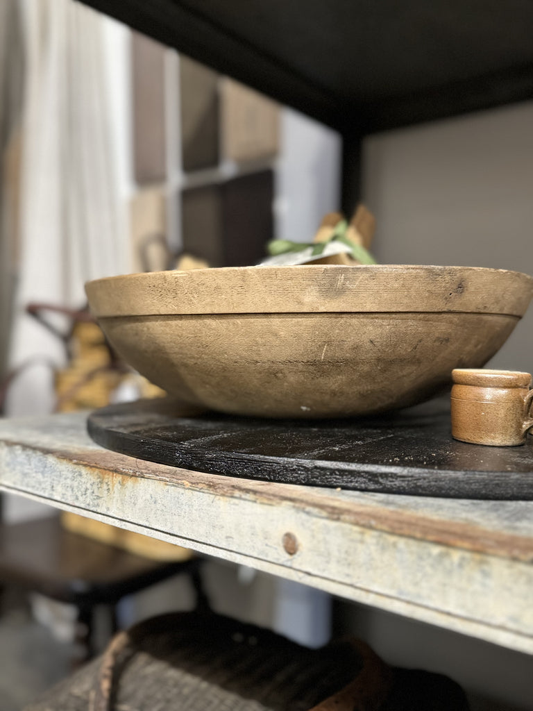 Antique Wood Bowls