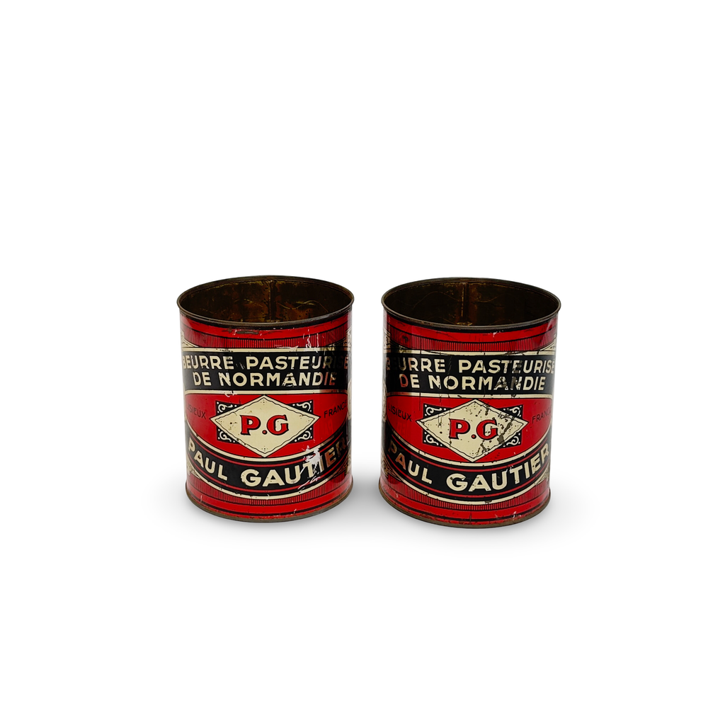 1960’s Butter Tin From Normandy