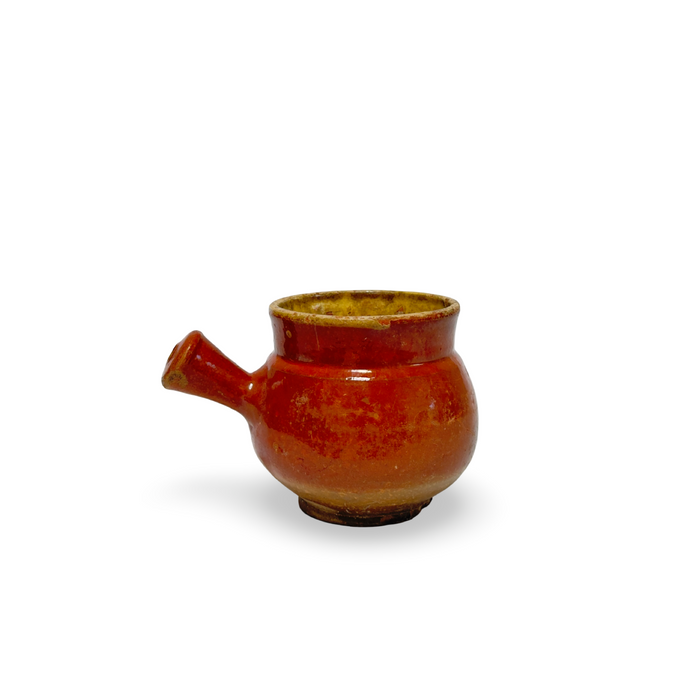 19th Century French Terracotta Glazed Pottery