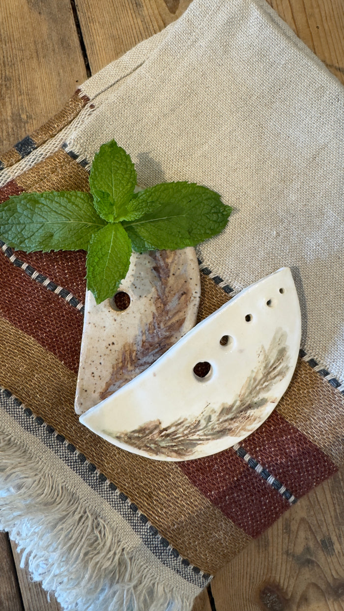 Ceramic Herb Stripper