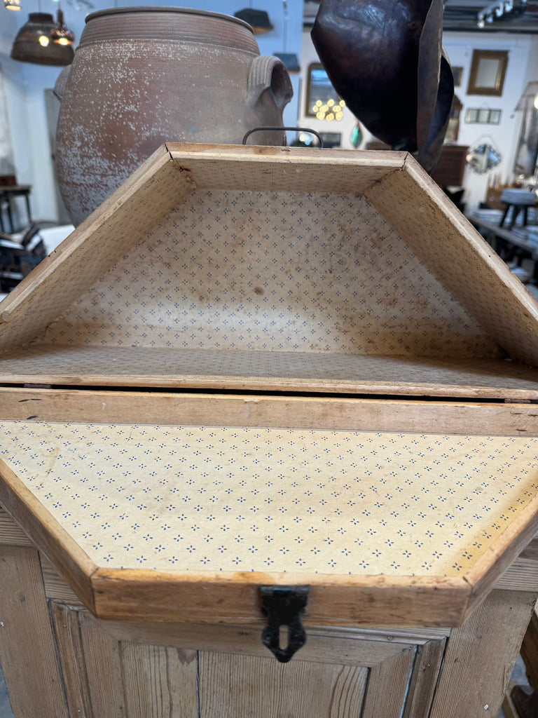 Antique French Hat Box