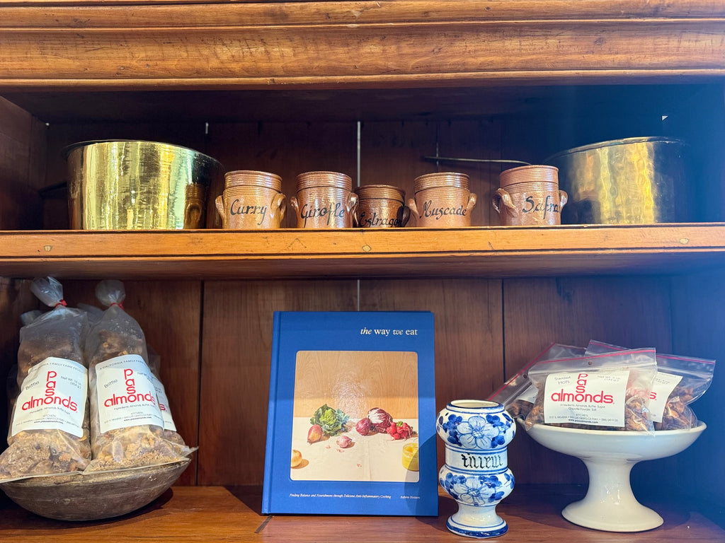 Antique French Lidded Spice Jars (5)