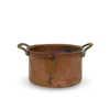 Antique French Brass and Copper Pot
