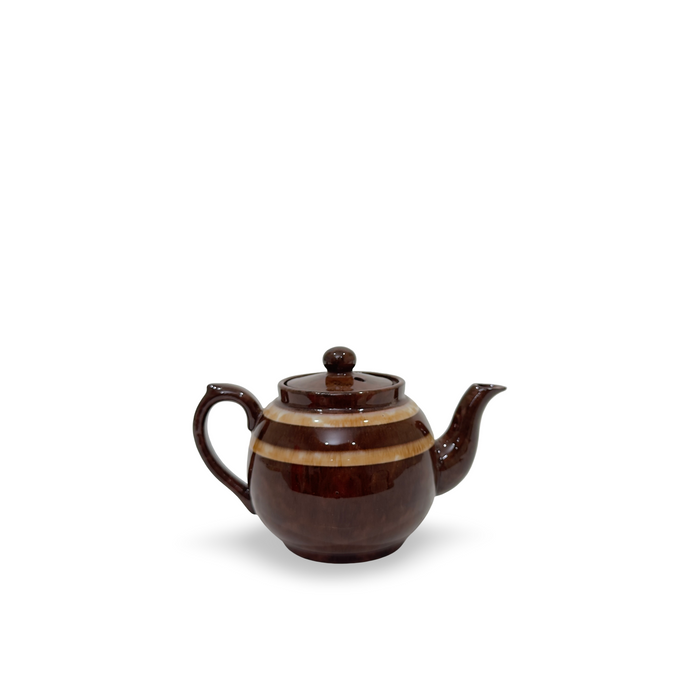 Vintage French Stoneware Tea Pot