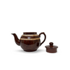 Vintage French Stoneware Tea Pot