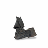 Antique Art Deco French Boat Inkwell