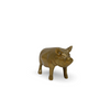 Vintage French Brass Pig Paperweight