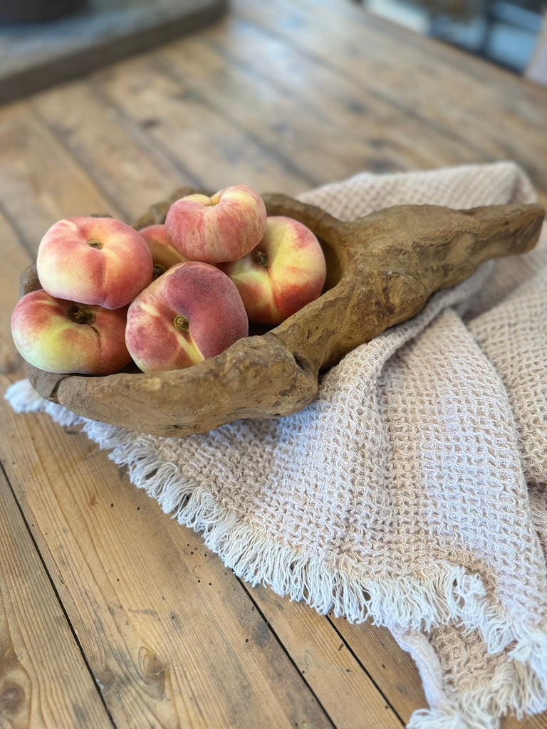 Antique French Wood Root Bowl