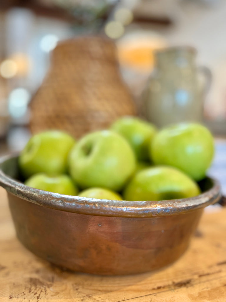 Antique French Copper Marmalade Pot