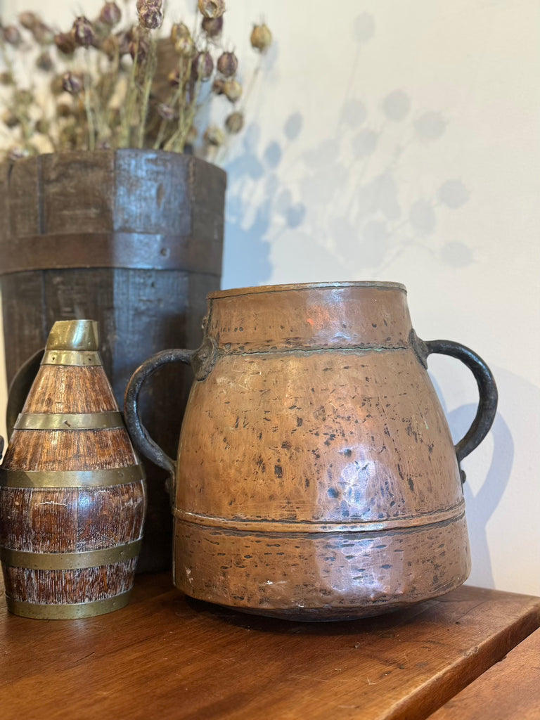 Antique French Copper Pot