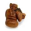 Vintage French Leather Boxing Gloves