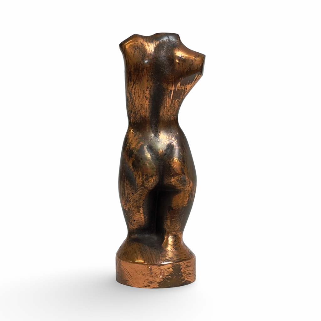 Vintage French Bronze Bust