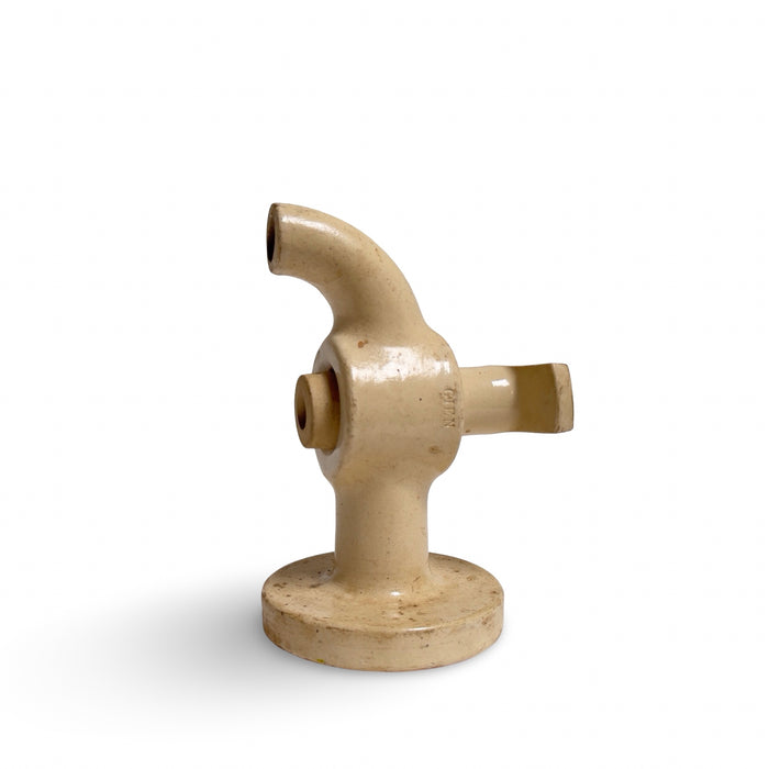 Vintage French Stoneware Pipe