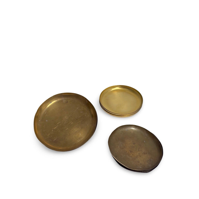 Antique Brass Scale Plates