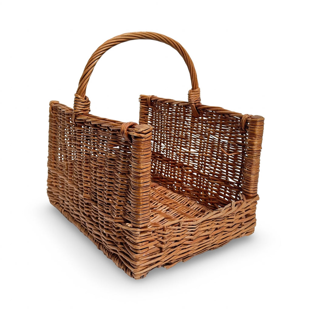 Vintage French Log Basket