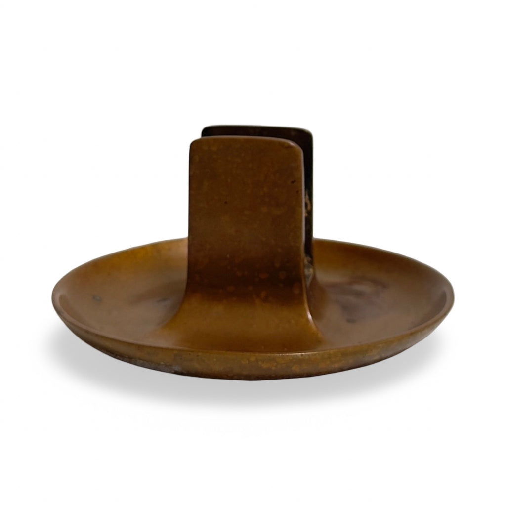 Vintage Brass Ashtray/Match striker