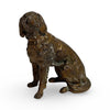 Antique French Bronze Dog Statue