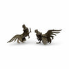 French Art Deco Rooster Bookends