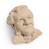 Antique Plaster Wall 
Sculpture Of A Man