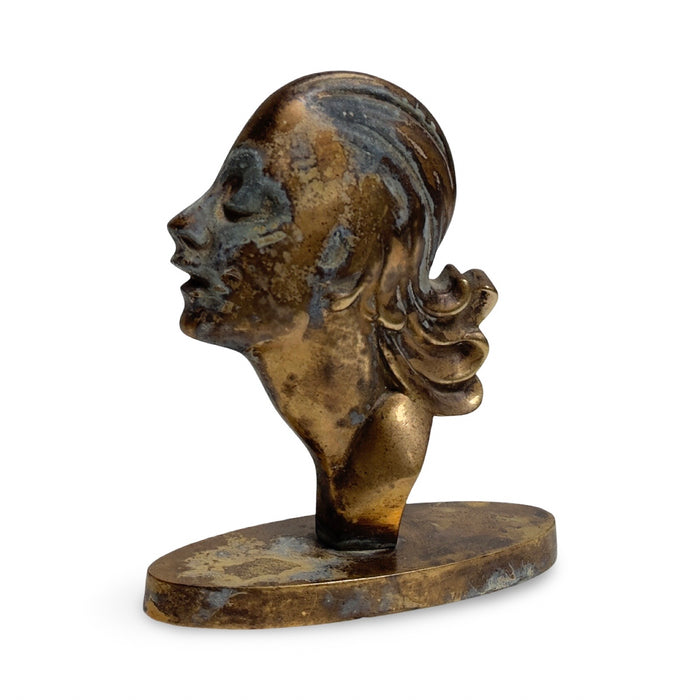 Art Deco French Woman  Statue