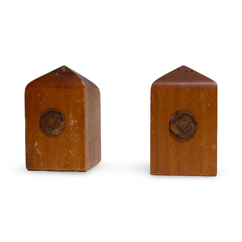 Vintage cowboy salt and pepper shakers