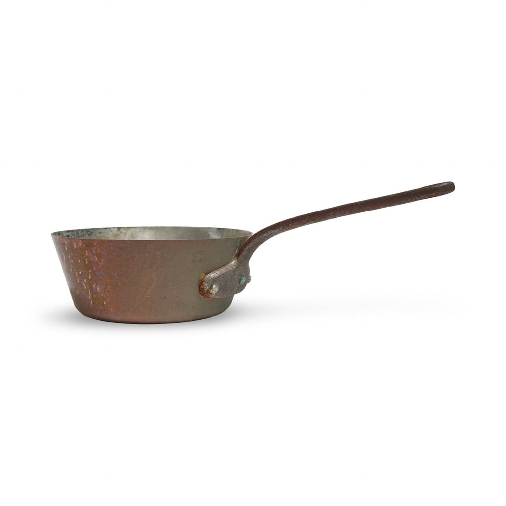 Set of 4 Antique French Copper Pots