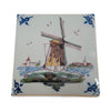 Antique French Delft Tile