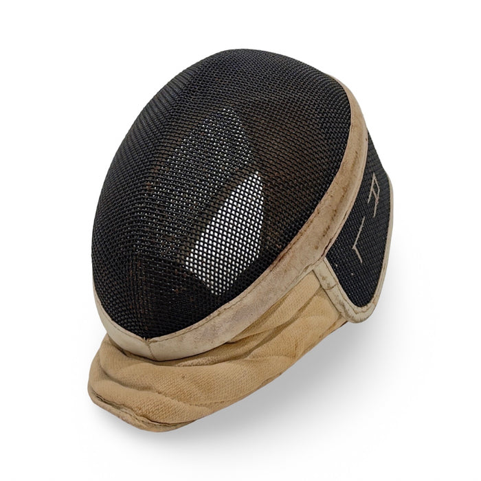 Vintage Fencing Mask with Embroidery