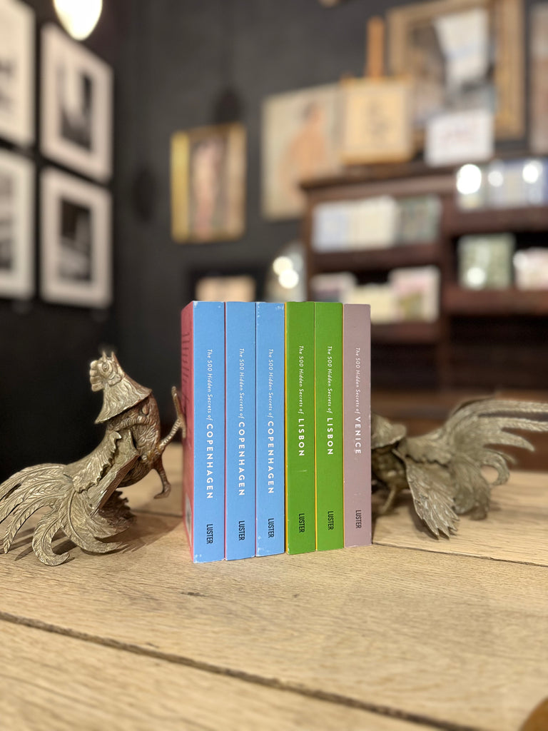 French Art Deco Rooster Bookends