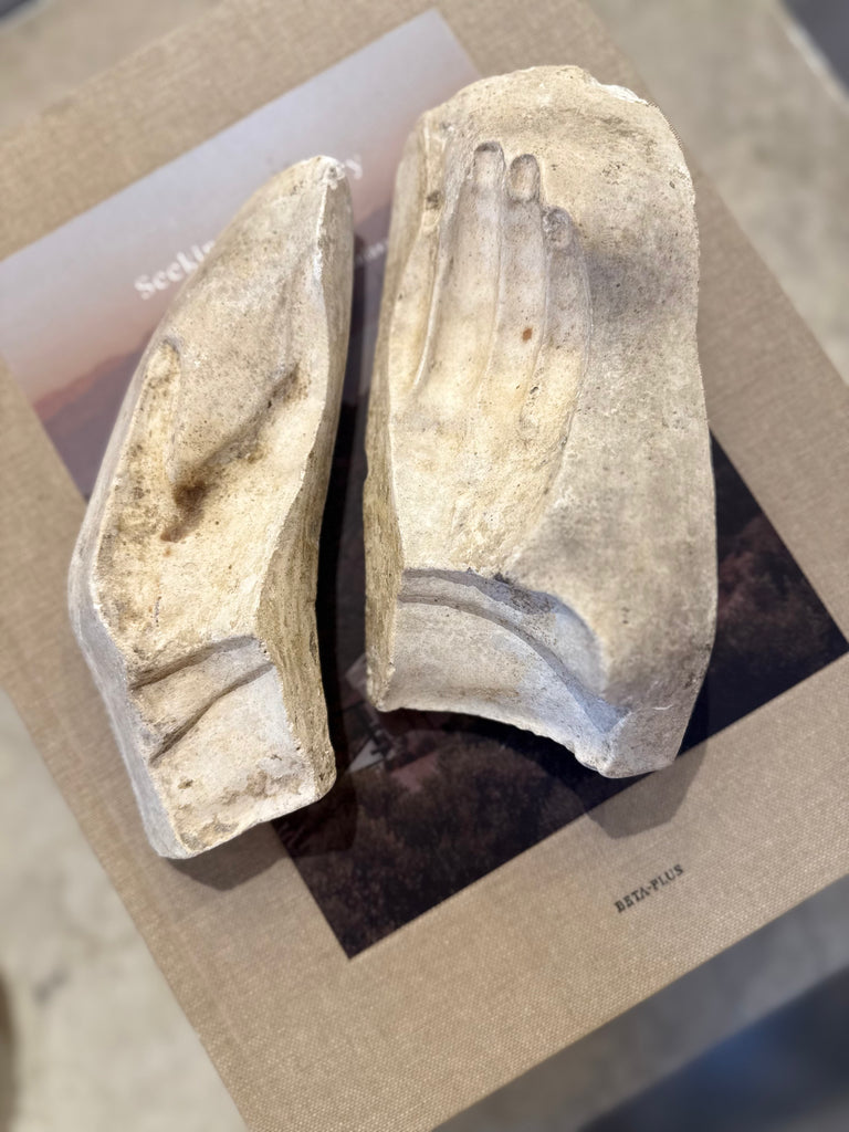 Antique French Plaster Hand Molds