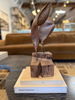 1950’s Copper Sculpture On Stand
