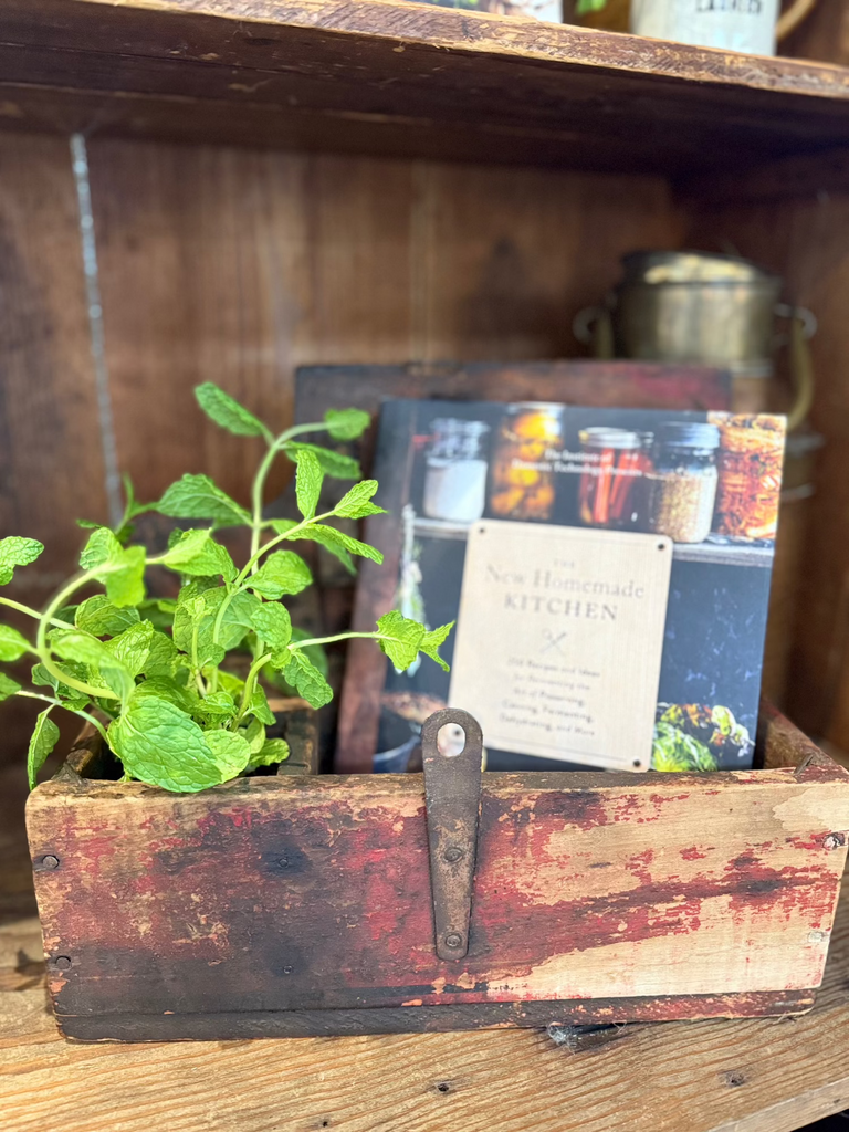Primitive Wooden Box W/ Latch