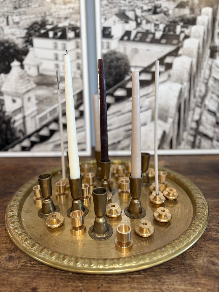 Antique French Brass Tray
