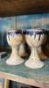 Set of 4 Vintage Ceramic Goblets