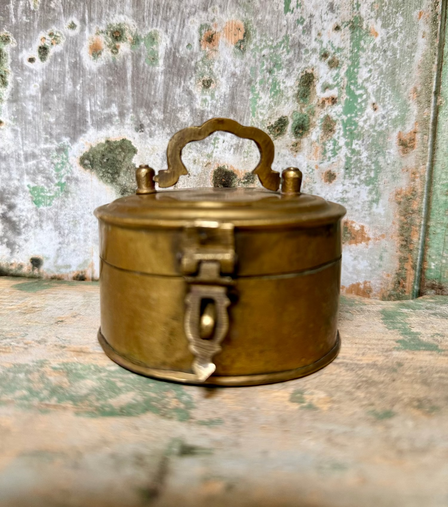 Vintage Brass Box