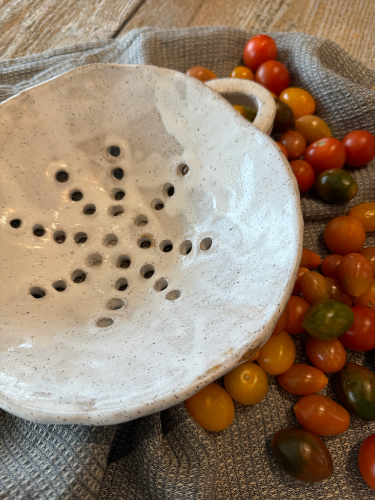 Ceramic Colander with Handles