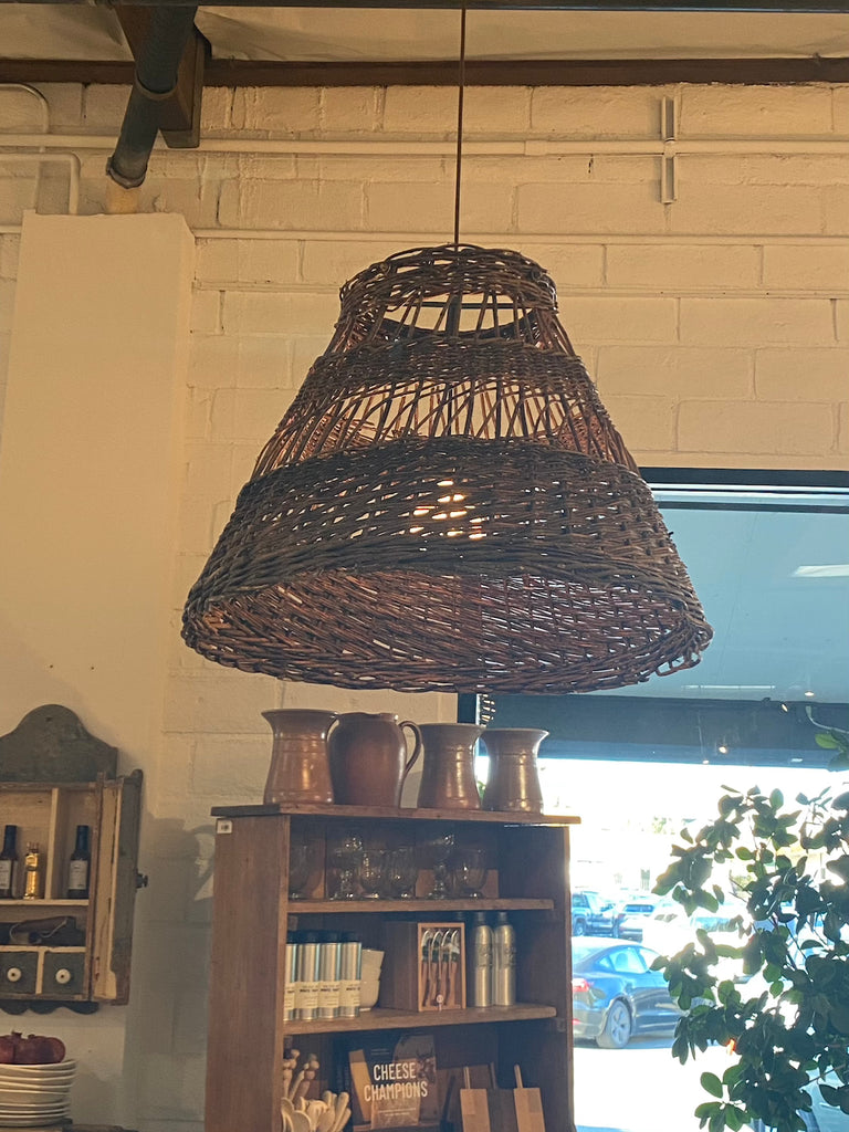 European Hen Basket Pendants