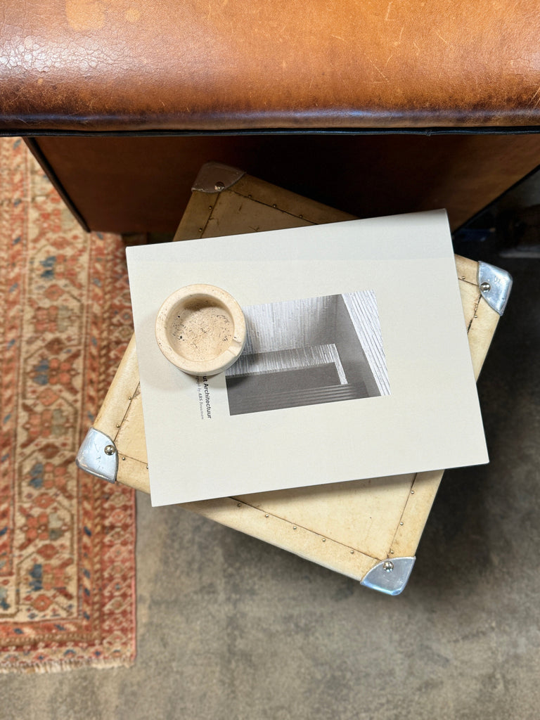 Antique Vellum Trunk