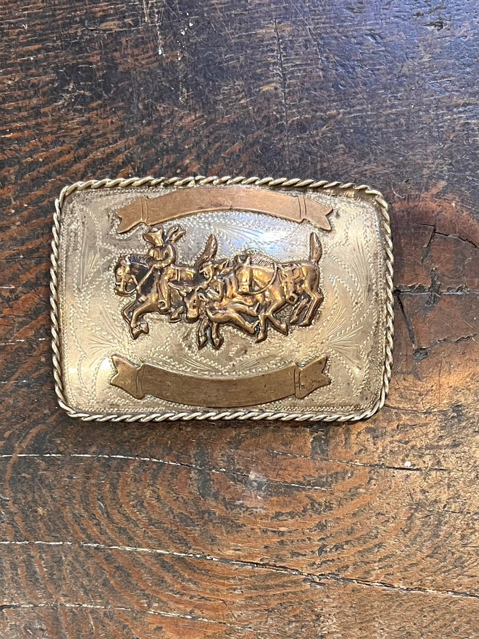 Vintage Rodeo Belt Buckle