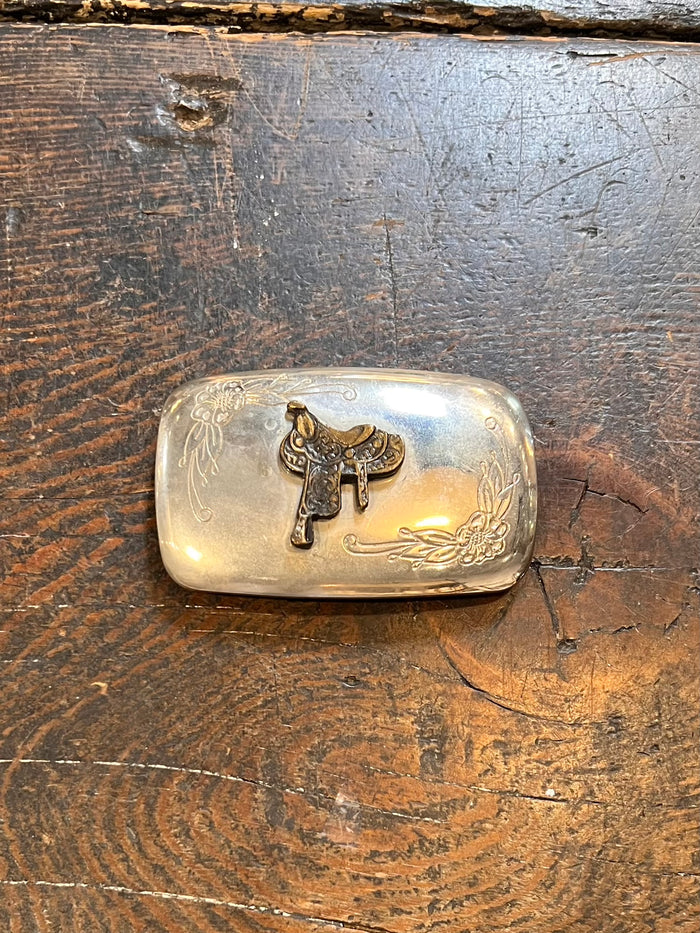 Vintage Saddle Belt Buckle