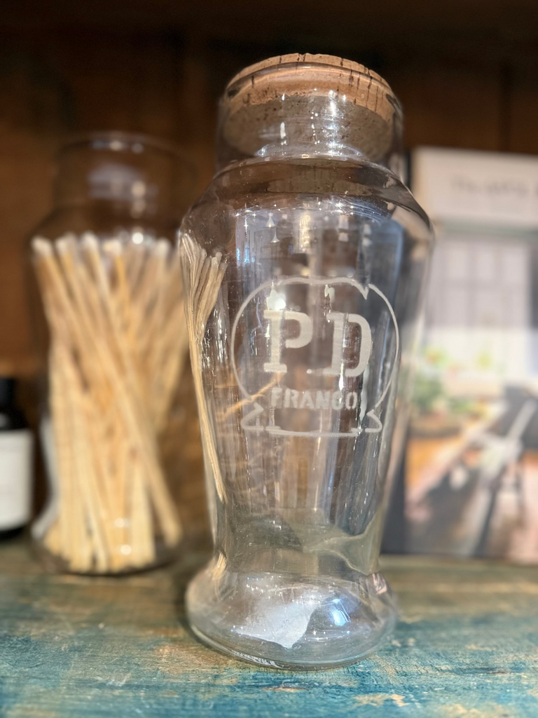 Vintage French Apothecary Jar