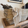 Vintage French Flower Petal Box for Gathering