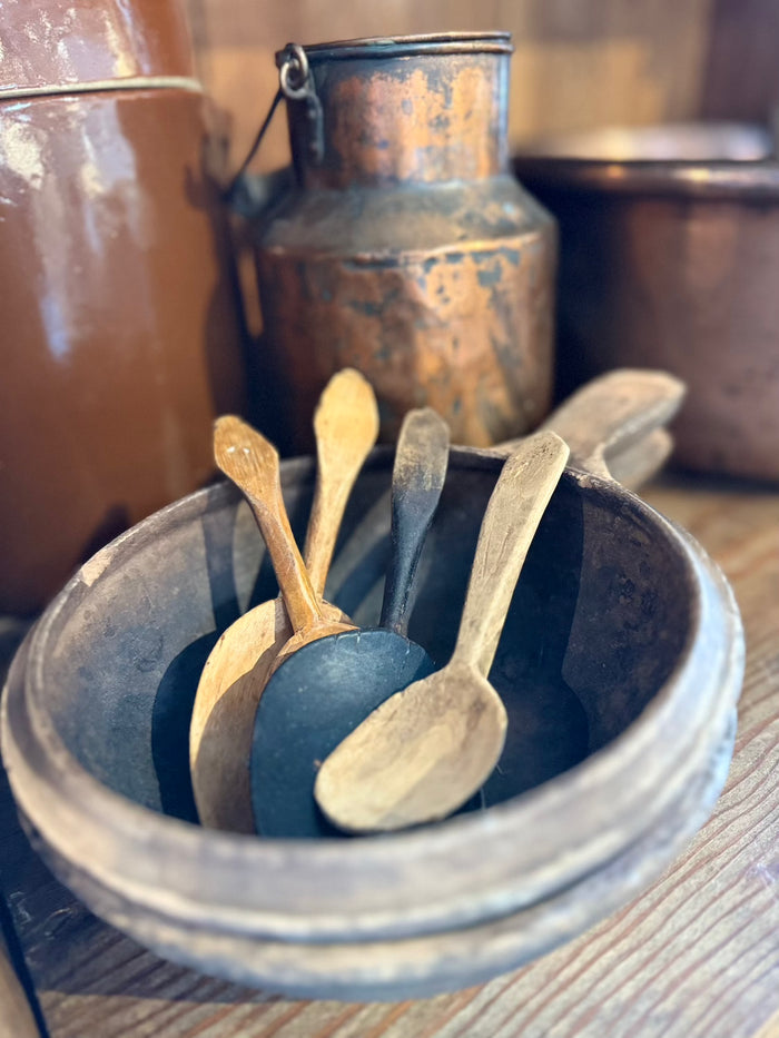 Antique French Butter Spoons