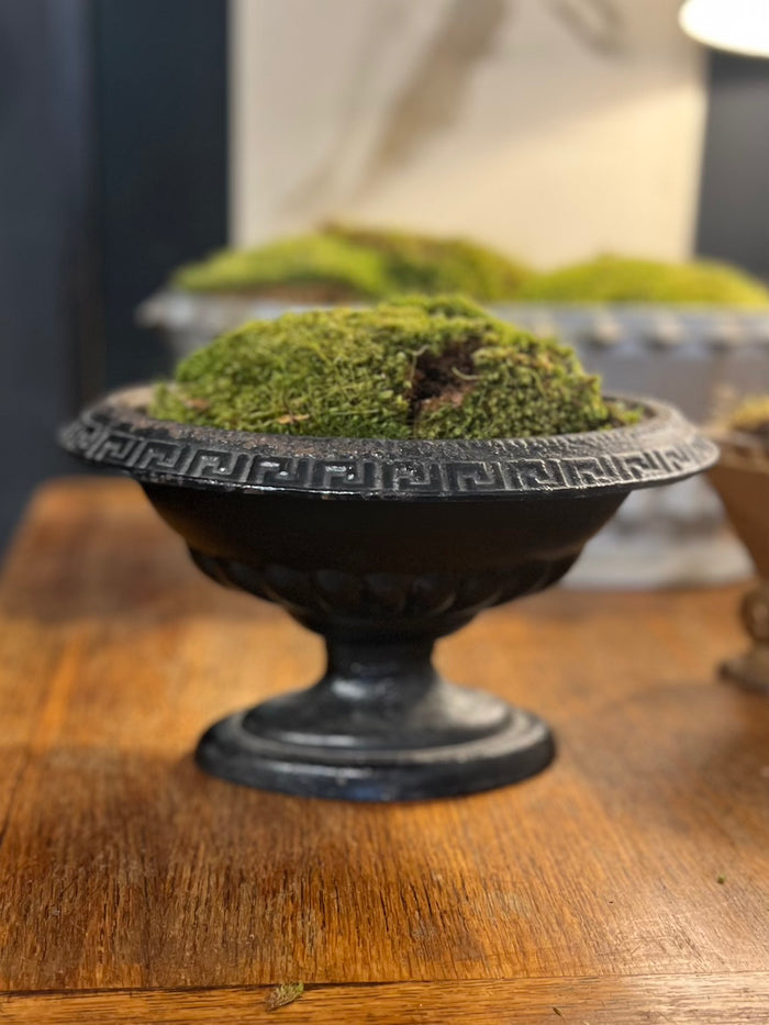 Vintage French Cast Iron Urn
