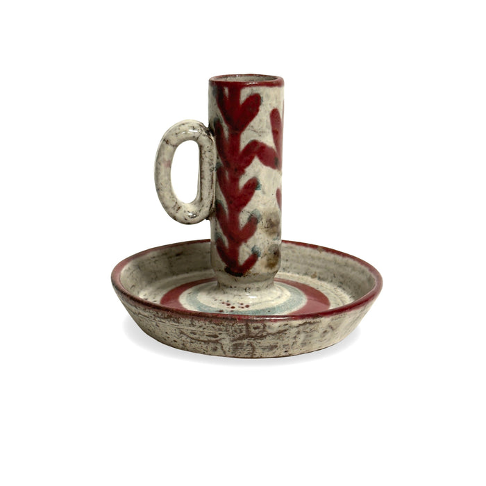 Vintage French Gustave Renaud Candlestick Chamber