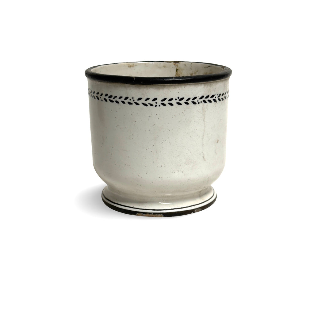 18th C.  French Faience Apothecary Jar