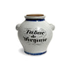 Antique French Ceramic Tobacco Jar