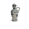 Antique Rare Dutch Delft Liquor Bottle
