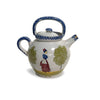 Antique French Painted Pot